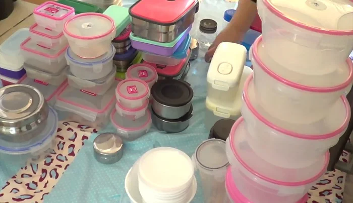 Declutter Unnecessary Containers: