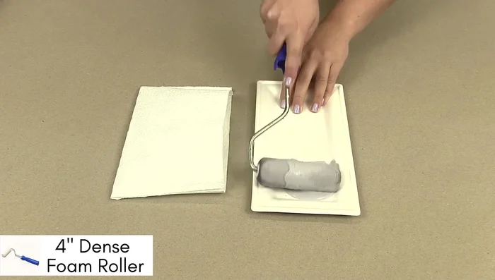 Apply spray adhesive to the back of your stencils to prevent bleeding.