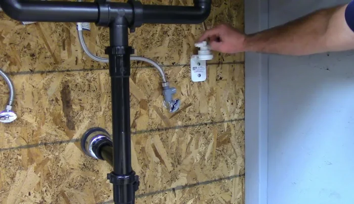 Connect the other end to the filter using a compression nut, sleeve, and insert to prevent tubing collapse.