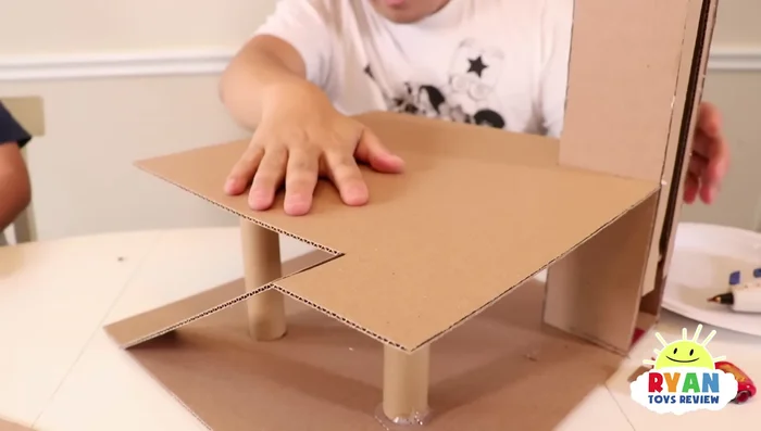 Attach the ramp carefully to allow the elevator to pass underneath without obstruction.