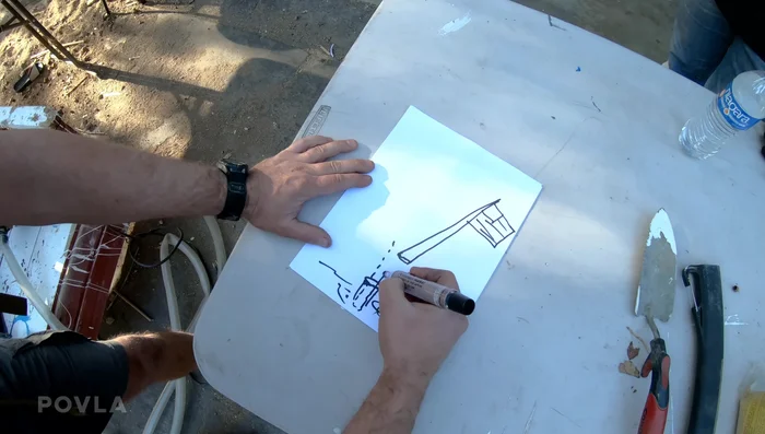 Bolt the top half securely into the sleeve, using padding if necessary.