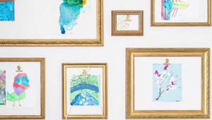 DIY Kids' Art Gallery Wall: A Stunning & Easy-to-Update Display