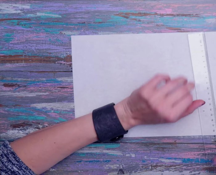 Join the short stripes into one long stripe using transparent tape.