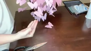 DIY Pottery Barn Inspired Butterfly Mobile: Easy Kids Room Decor