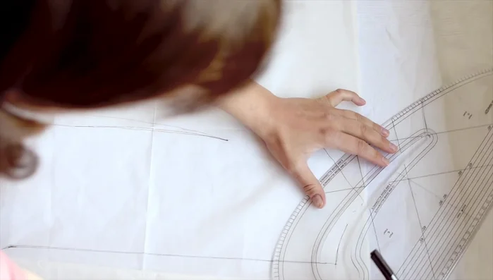 Create a pattern. You can use a comfortable outfit as a template and adjust it using a pattern master, adding seam allowance.