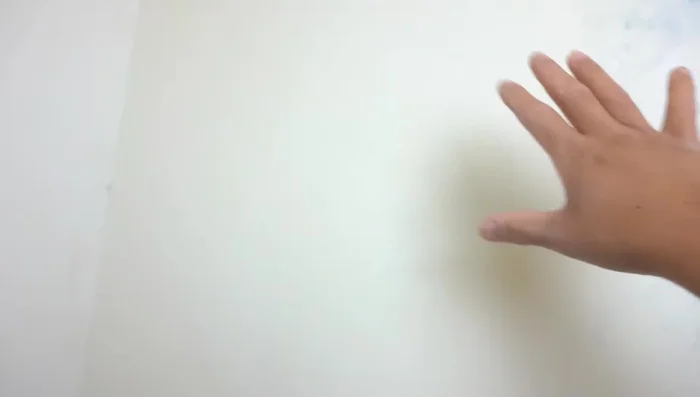 Allow the joint compound to dry completely (about two days).