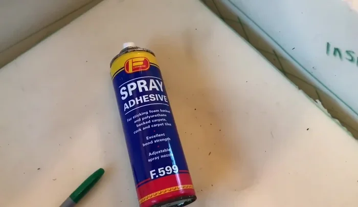 Glue the foam pieces together, ensuring a sturdy structure.