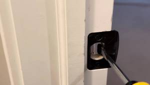 Quick Fix for a Rattling Door: Adjust the Strike Plate!