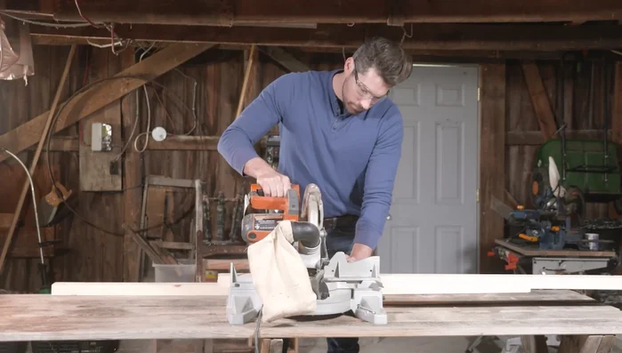Create supports (using 2x3 pine) to hold the bench together. Attach them at seat height using wood screws, ensuring everything is square.