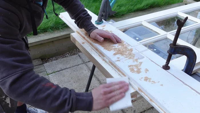 Sand the cut edges for a smoother finish.