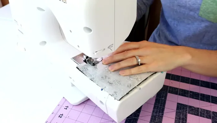 Trim the corners: Trim the excess fabric from the corners to reduce bulk and prevent fraying.