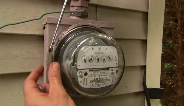 Install the PVC conduit and secure it to the house.