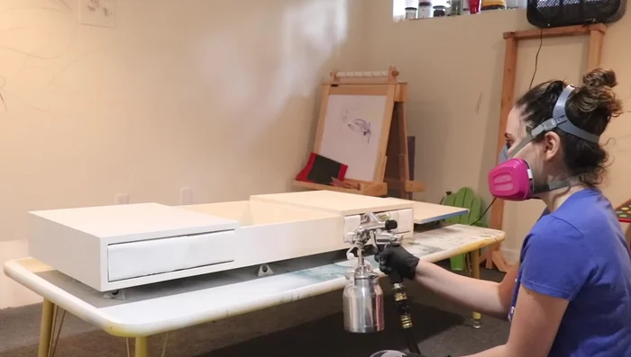 Install the drawer fronts.