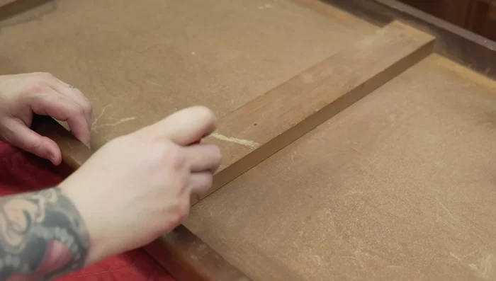 Clean the underside of the coffee table.