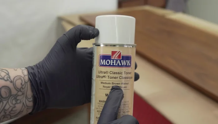 Apply pre-catalyzed lacquer in multiple thin coats.