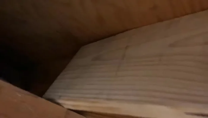 Clamp the new joist securely to the existing one.