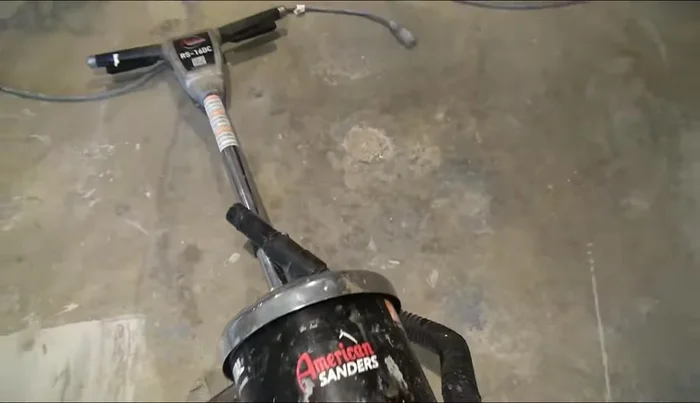 Prepare the area: Cover the perimeter of the room with plastic sheeting (optional).