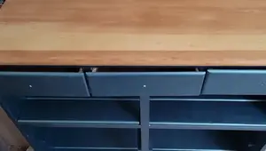 Upcycled Dresser to Stunning Plant & Kitchen Organizer
