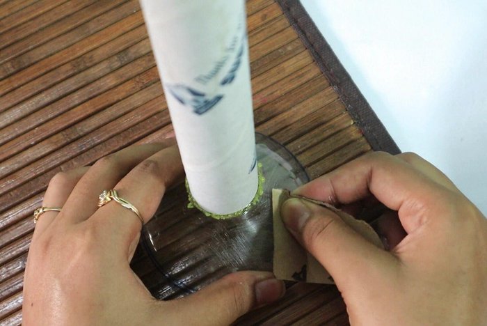 Shape and design: Gradually build up the design, shaping the putty as you go. Allow ample drying time between layers. (This process may take 1-2 days).