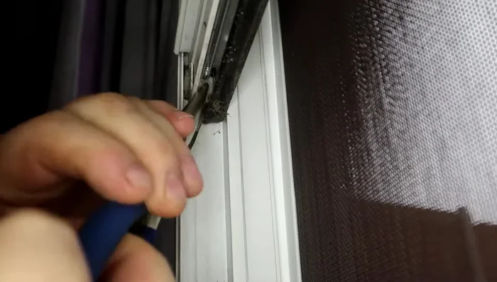 Remove the old, broken balance spring using needle-nose pliers.