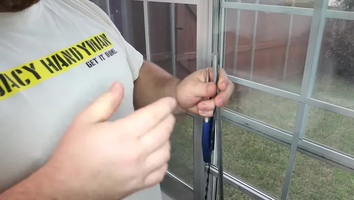 Measure the length and diameter of the old spring to determine the correct replacement size. If unsure, take the old spring with you to the store for matching.