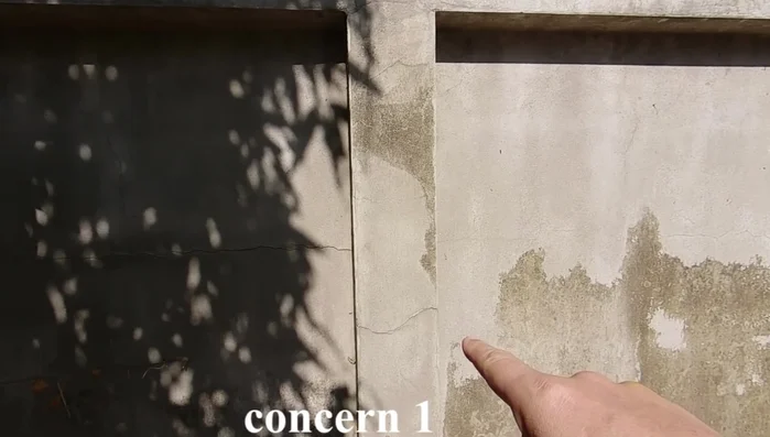 Set the metal posts in concrete.