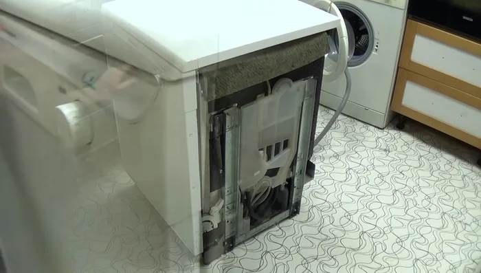 Test the dishwasher's wash cycle to ensure proper filling and operation.