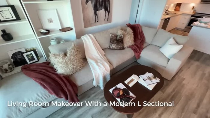 Inspecting the internal construction of the base, seat cushions, and armrests.