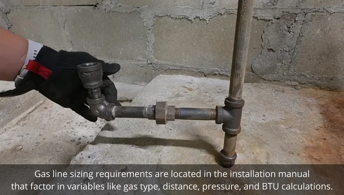 Check for gas leaks using a bubble leak detector.