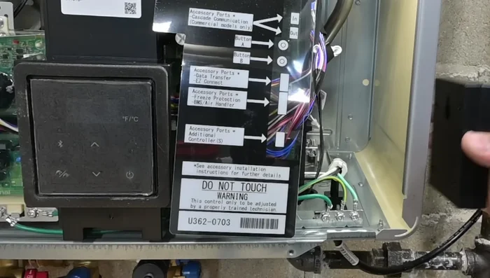 Connect the Wi-Fi module and configure settings using the Rai Central app (fuel type, location, recirculation type, etc.).