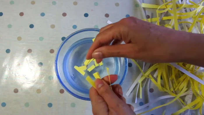 Blend the paper: Place the soaked paper in a blender or mixer (a stick blender in a glass works well). Blend until you have a smooth pulp. Do this in batches if necessary.