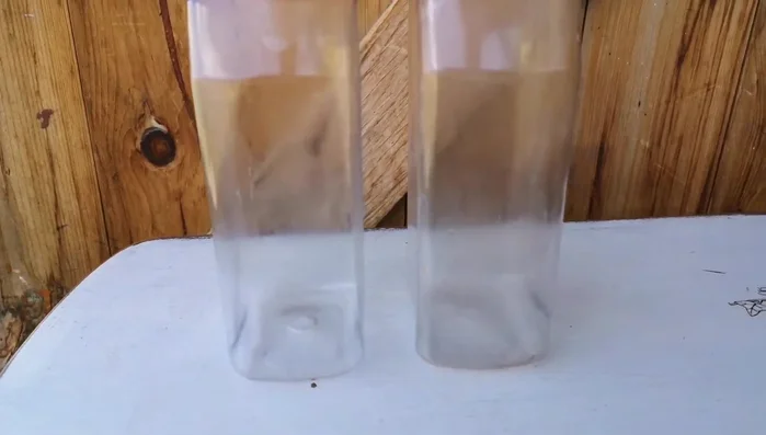 Soak empty spice jars in hot, salty water to remove labels.