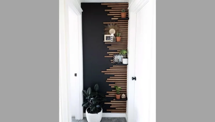 Motivational Wall Hanging: Hang a wooden wall hanging with a motivational quote to inspire you daily.