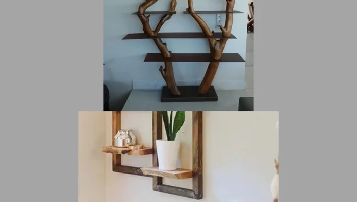 Wooden Mosaic Wall Art: Simple, elegant, and colorful wooden mosaic art adds warmth and comfort to a room.