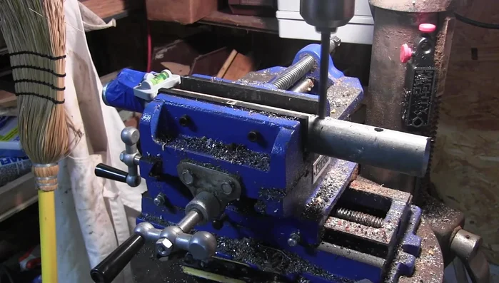 Verify the alignment of the newly drilled holes