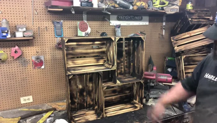 Glue the two structures together side-by-side.