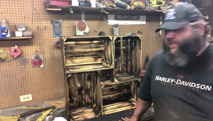 Glue the two structures together side-by-side.