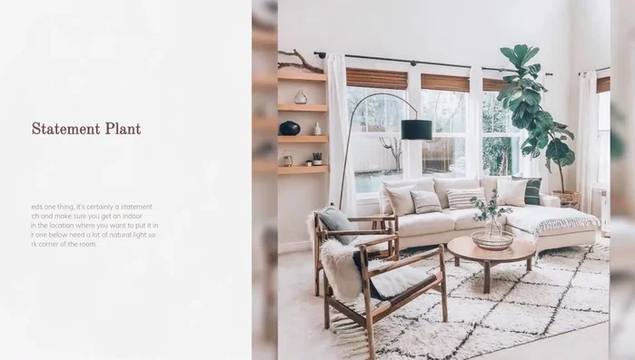 Create a Jungle Corner: Strategically place palm plants around your sofa or a favorite corner.