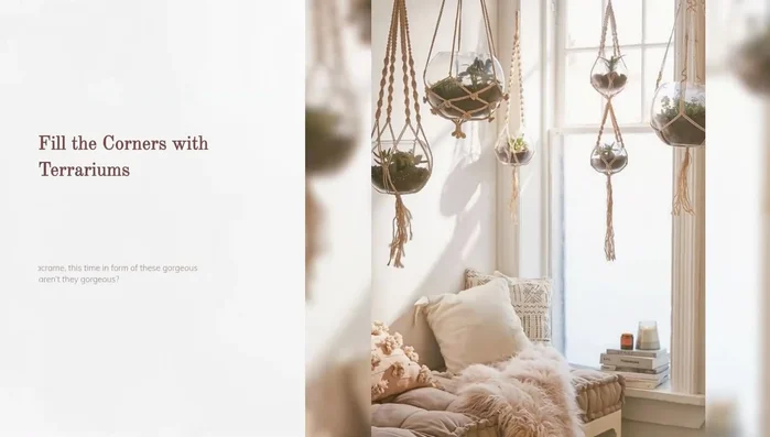 Create a Jungle Corner: Strategically place palm plants around your sofa or a favorite corner.