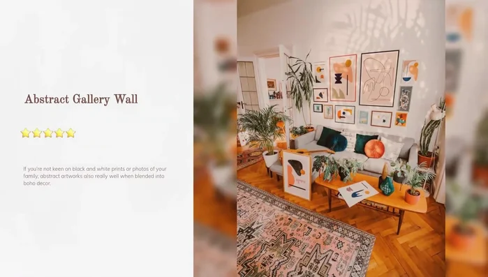 Wall Basket Display: Add a basket display for charming boho vibes.