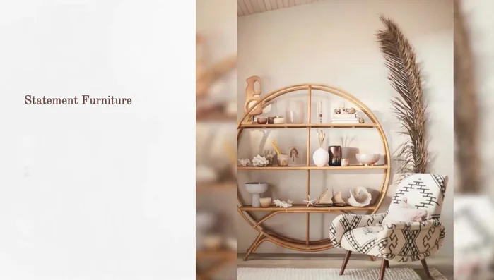 Rotan Furniture: Create an exotic reading corner with rotan furniture.