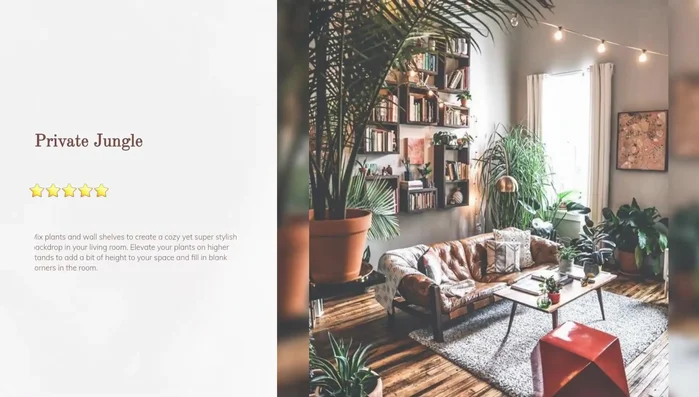 Pampas Grass: Add a vase of pampas grass for a boho touch.