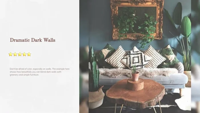 Pampas Grass: Add a vase of pampas grass for a boho touch.