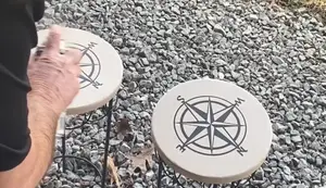 DIY Deck Side Tables from Old Plant Stands: A Quick & Easy Tutorial