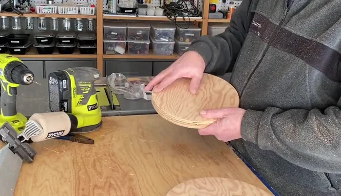 Sand the filled holes smooth.