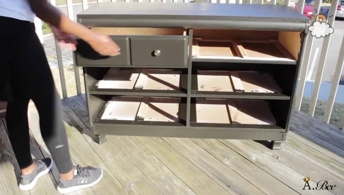 Add shelves (if desired).