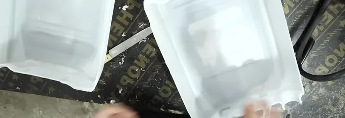 Clean the cut edges.