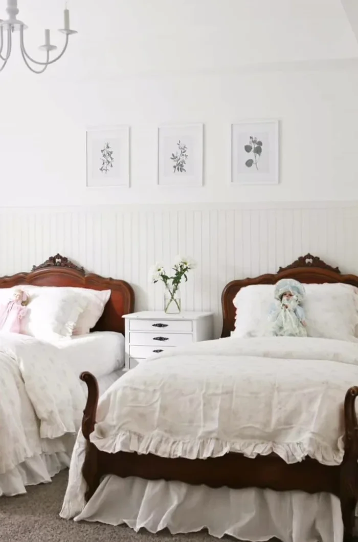 Incorporate vintage fabrics in pillows, throws, or curtains.