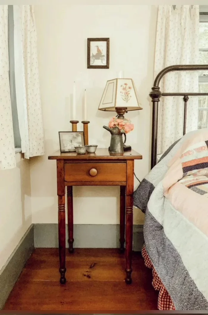 Use tin ceiling tiles as a headboard or wall decor.