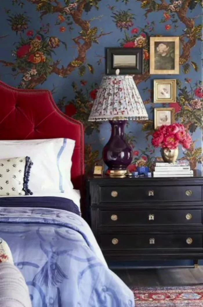 Create a dreamy atmosphere with a lace or sheer canopy.